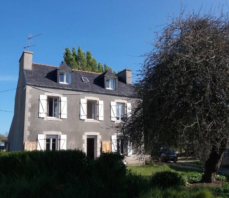 Maison de campagne de 4 chambres Plouider