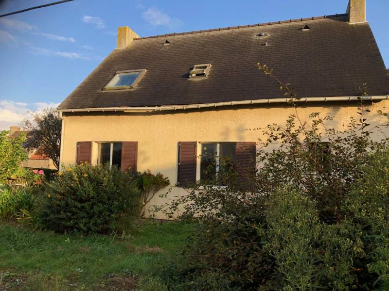 Maison de campagne Terrain de 540 m2 Guisseny