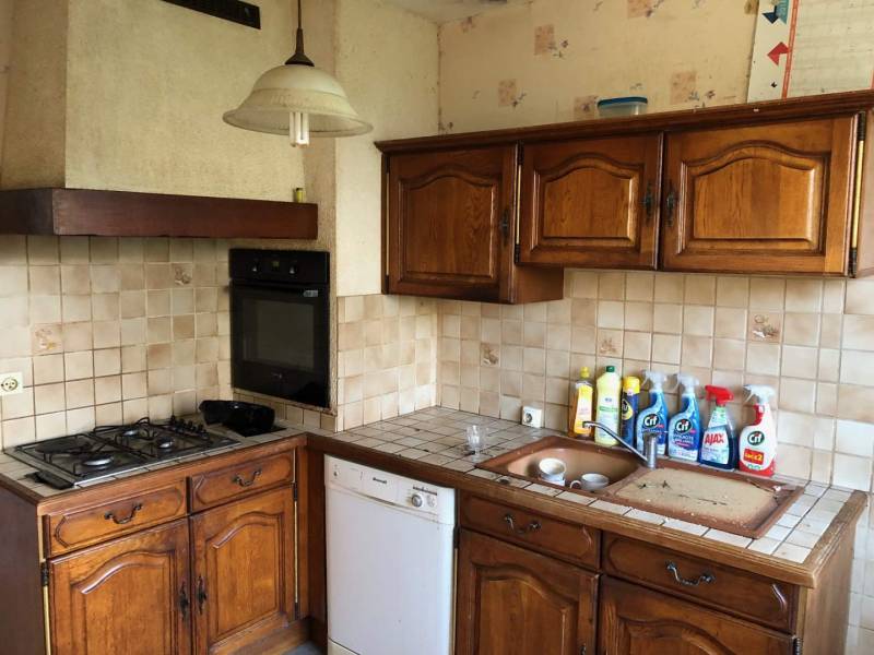 Maison de campagne Terrain de 540 m2 Guisseny